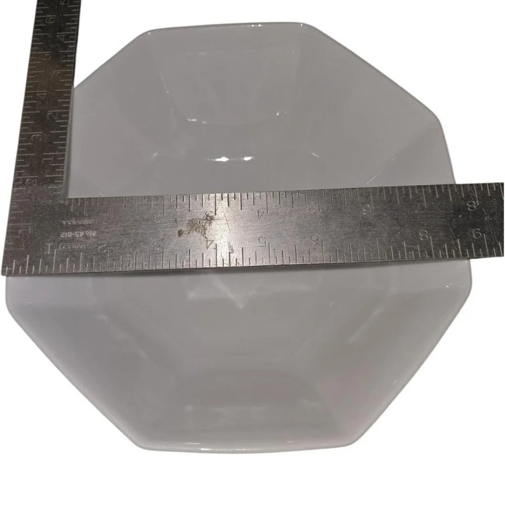 Fitz and‎ Floyd Octagonal Bowl Asian Geisha Motif MCMLXXVI
